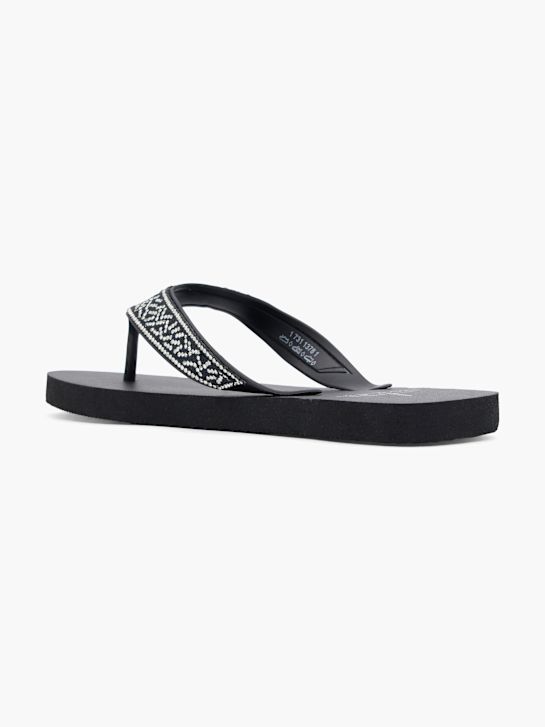 Blue Fin Infradito Nero 28696 3