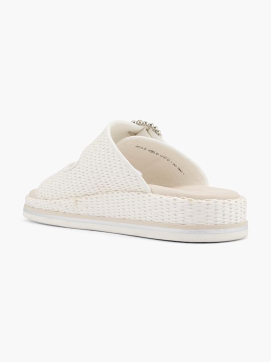 Catwalk Pantolette Weiß 29778 3