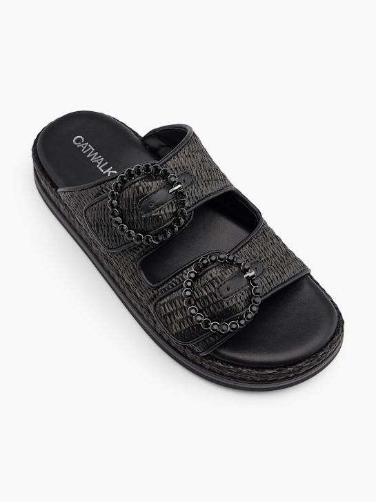 Catwalk Pantolette Schwarz 29779 2