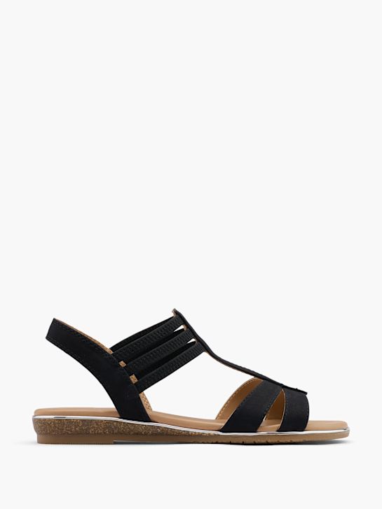 Graceland Sandale Schwarz 29800 1