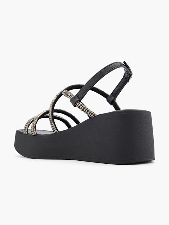 Catwalk Sandalo con tacco Nero 30900 3