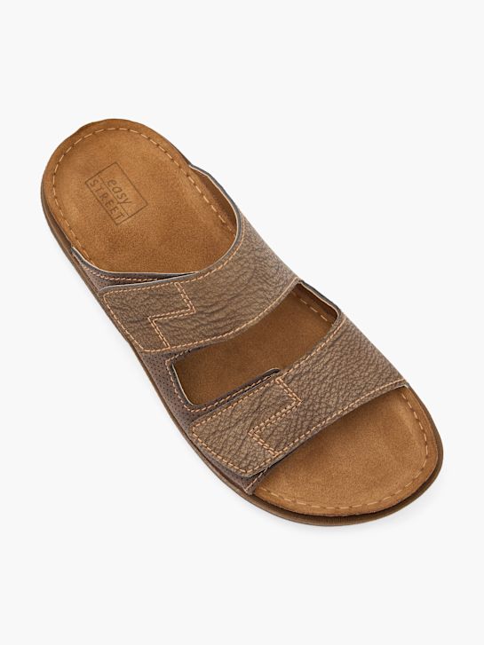 Easy Street Chinelo com palmilha alta Castanho 30906 2