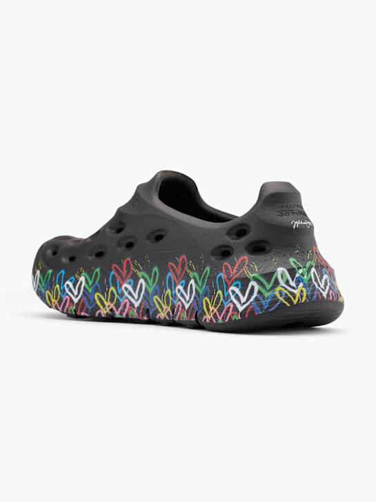 Skechers Chodaki Czarny 31005 3