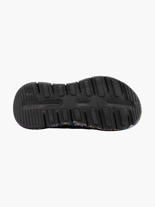 Skechers Chodaki Czarny 31005 4