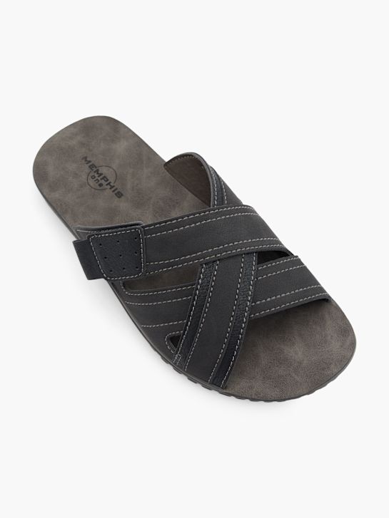 Memphis One Ciabatta bassa Nero 32180 2
