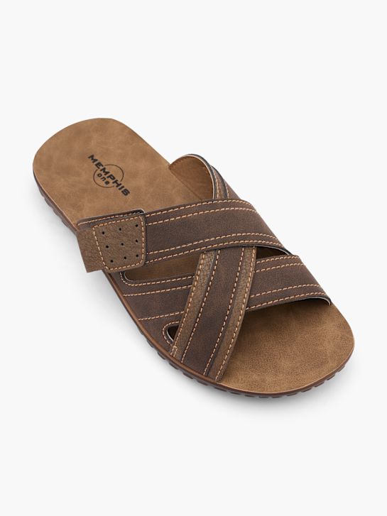 Memphis One Sandália Castanho 32254 2