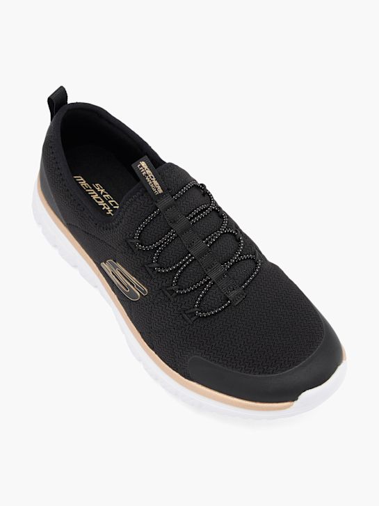 Skechers Slip On Sneaker Schwarz 32534 2