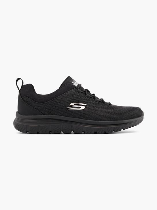 Skechers Slip On Sneaker Schwarz 32506 1