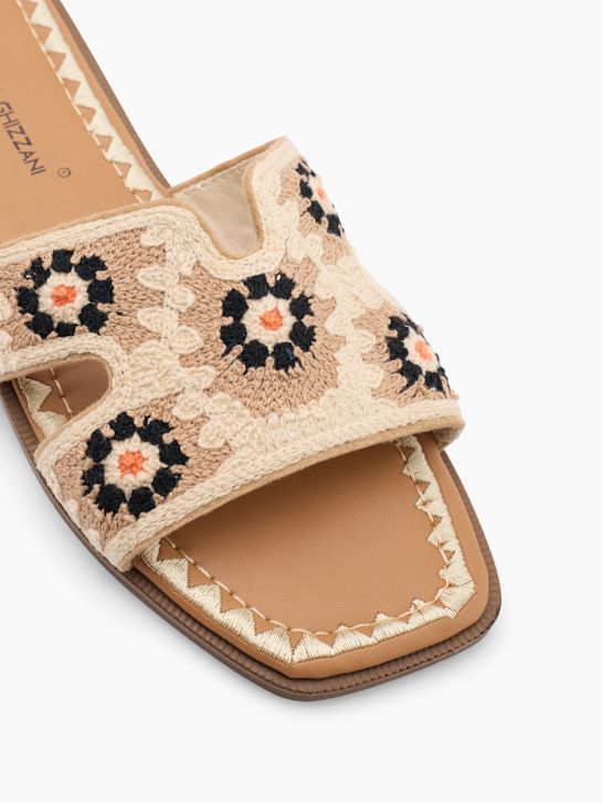 Claudia Ghizzani Slip in sandal Beige 32566 2