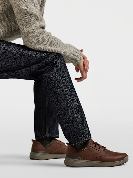 Skechers Slip-on obuv Hnědá 32737 7