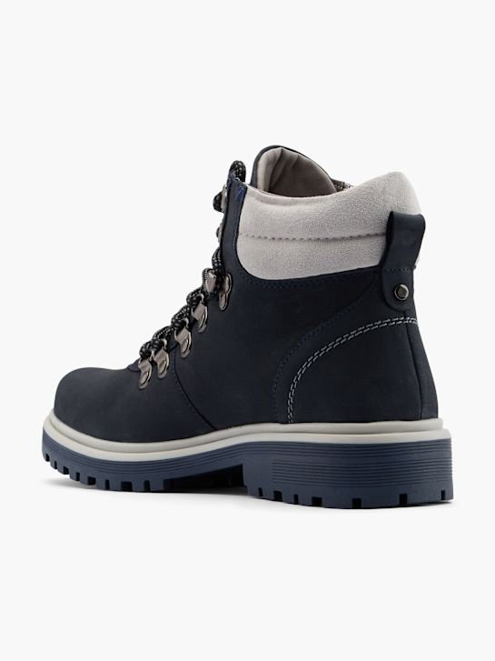 CAFE MODA Schnürboots Blau 35517 3