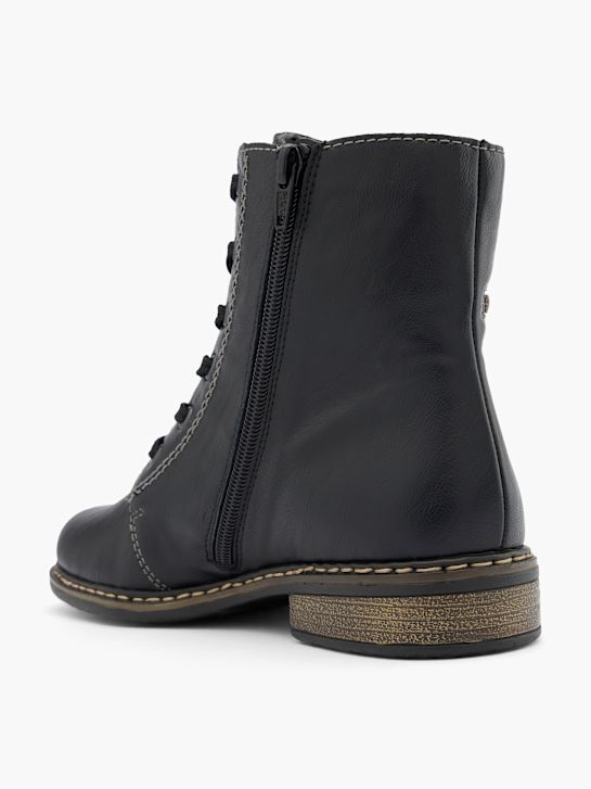 Rieker Ghete cu șireturi Negru 35716 3