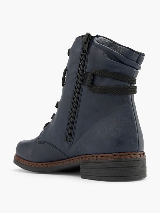 Rieker Schnürstiefelette Blau 35718 3