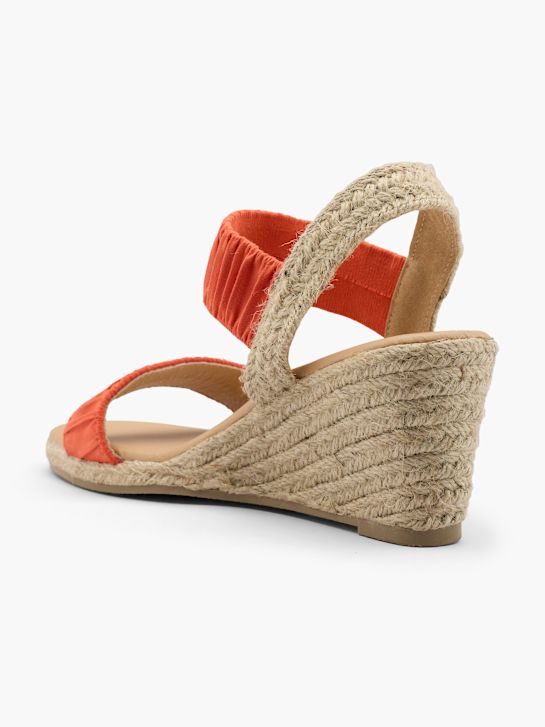 Claudia Ghizzani Högklackad sandal Orange 37329 2