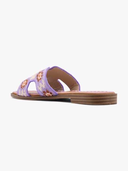 Claudia Ghizzani Slip-in sandal Lila 37332 3