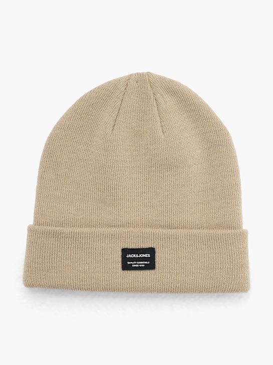 Jack + Jones Tanjša kapa Bež 39106 1