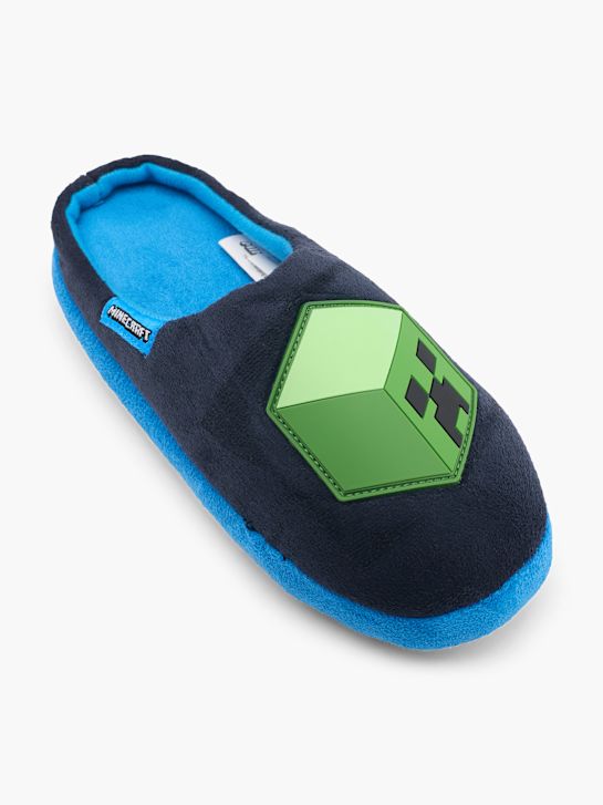 Minecraft Plüsch-Hausschuh Blau 39538 2