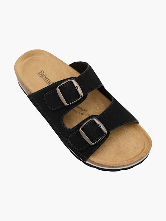 Björndal Tieffuß Pantolette Schwarz 39530 2