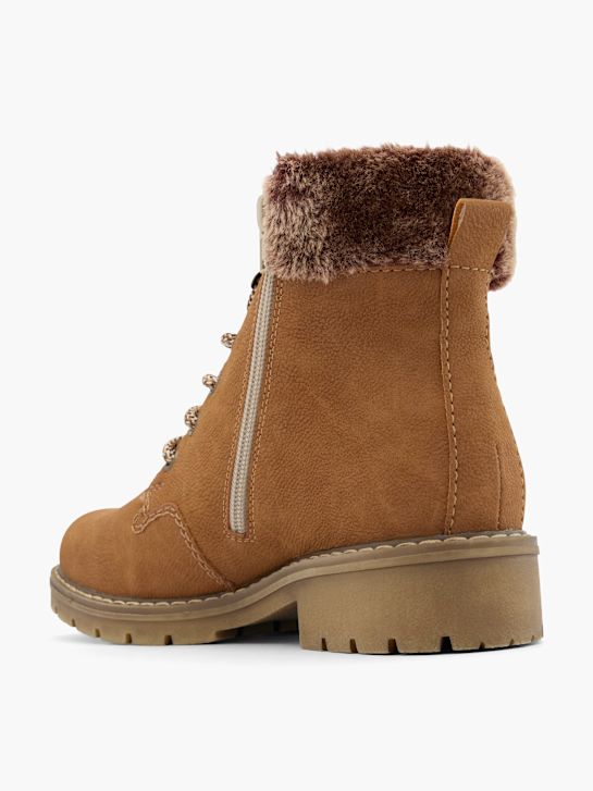 Rieker Schnürboots Cognac 41927 3