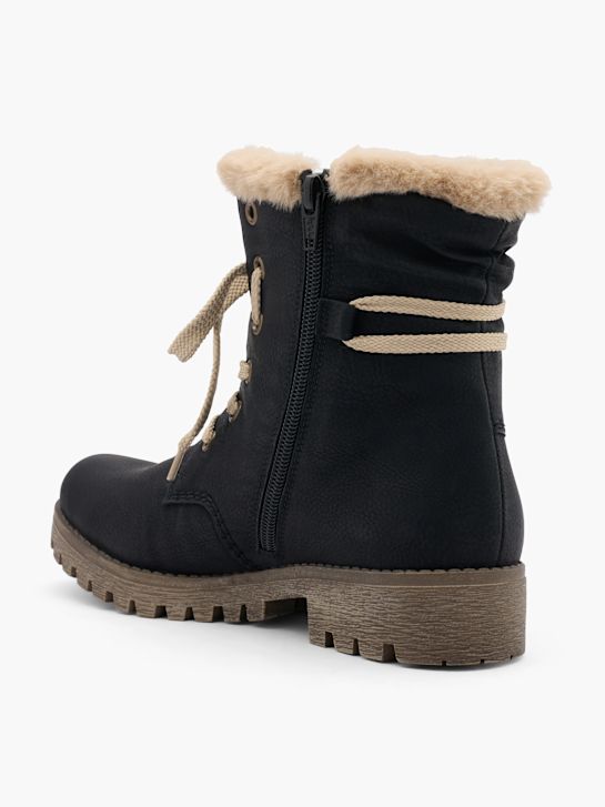 Rieker Bottes à lacets Noir 41934 2