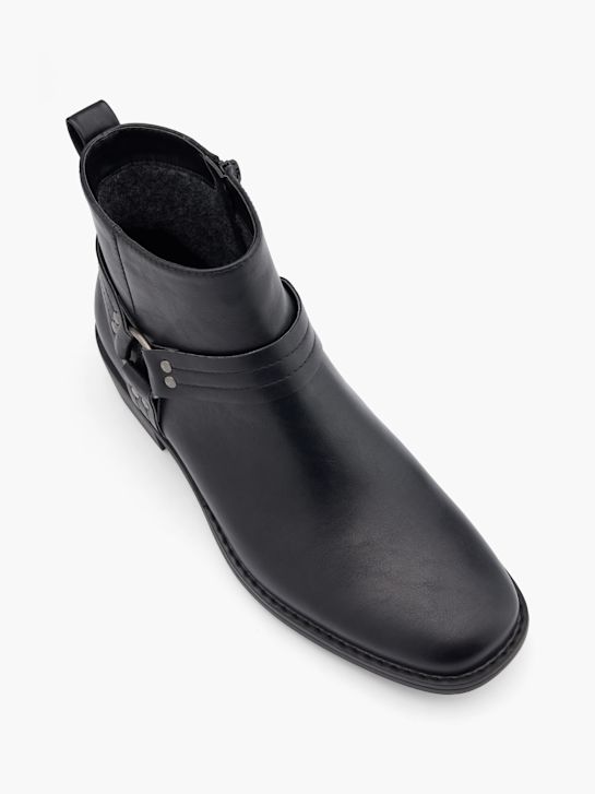 AM SHOE Класически боти Черен 40637 2