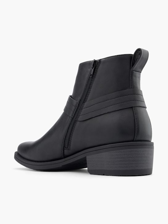 AM SHOE Класически боти Черен 40637 3