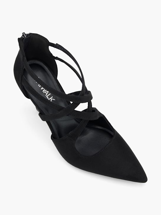 Graceland Sapato de salto com fivela Preto 41611 2