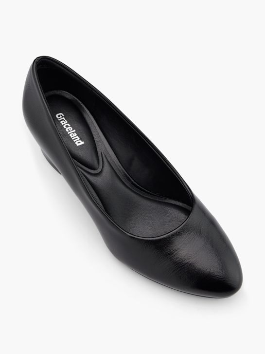 Graceland Pantofi cu toc Negru 41608 2