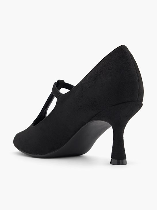 Catwalk Spangenpumps Schwarz 41607 3