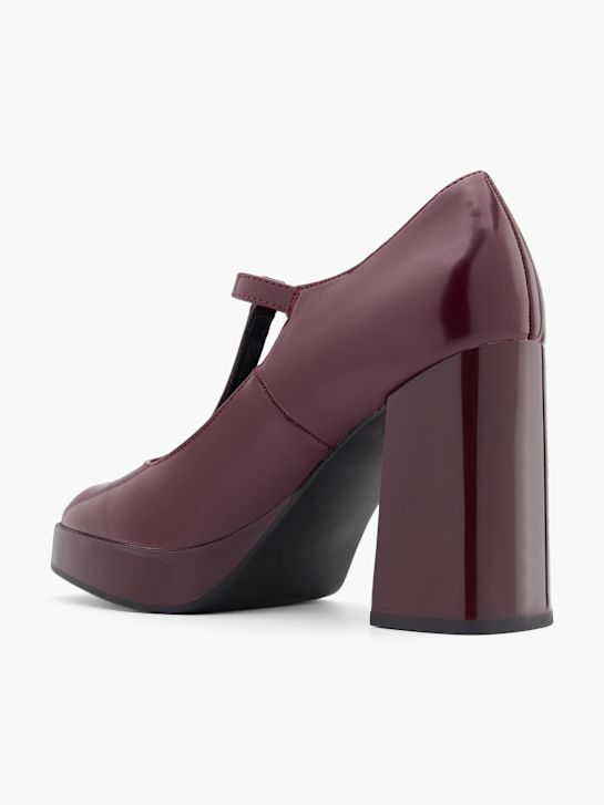 Catwalk Pump med spænde Vinrød 41613 3