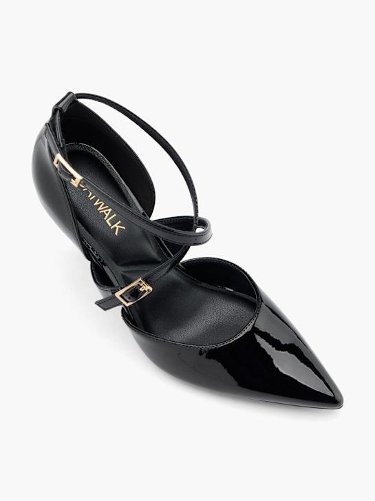 Catwalk Spangenpumps Schwarz 41615 2