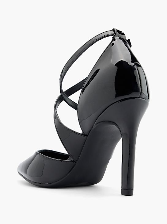 Catwalk Spangenpumps Schwarz 41615 3