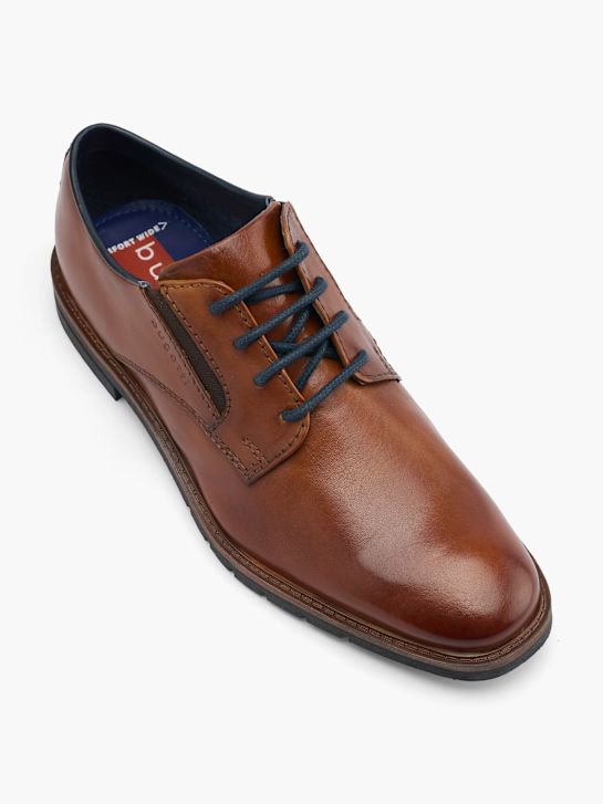 bugatti Businessschuh Cognac 42046 2