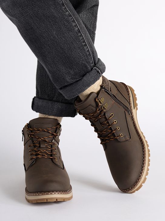 Dockers Škornji z vezalkami Rjava 42067 5