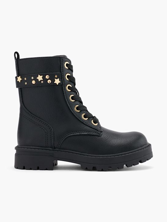 Graceland Bottes à lacets Noir 44528 1