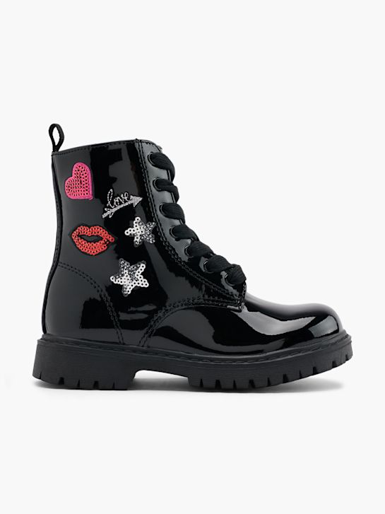 Graceland Bota com cordões Preto 43434 1