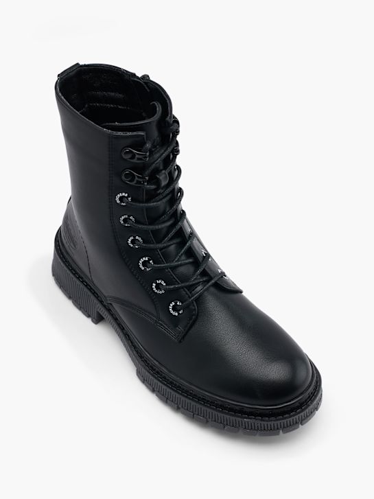 Dockers Ghete cu șireturi Negru 43228 2