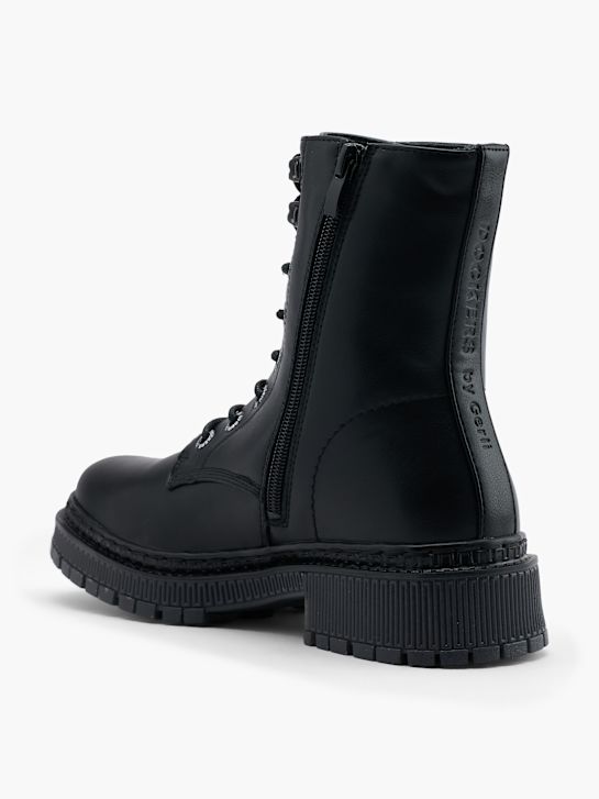 Dockers Bottes à lacets Noir 43228 3