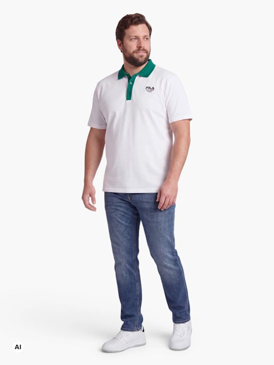 FILA Polo Blanc 43535 5