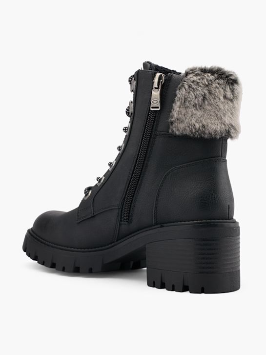 TOM TAILOR Bottines à lacets Noir 43735 3
