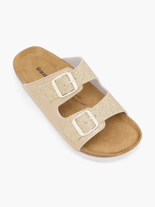 Graceland Pantolette Beige 44111 2