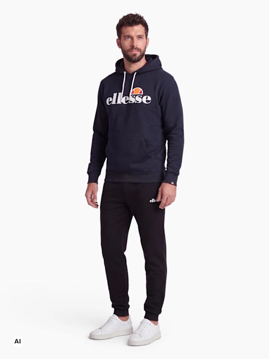 ellesse Sweat à capuche noir 44129 4