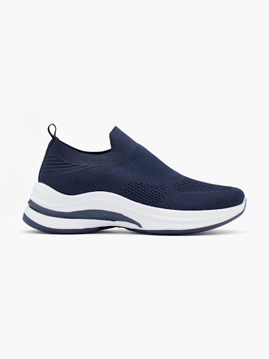 Graceland Slip on sneaker Blå 44240 1