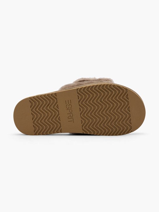 ESPRIT Plüsch-Hausschuh Braun 44836 4