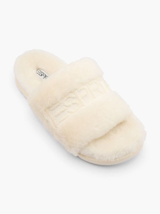 ESPRIT Kapcie pluszowe Biały 44837 2