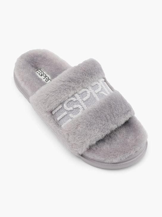 ESPRIT Plüsch-Hausschuh Grau 44838 2