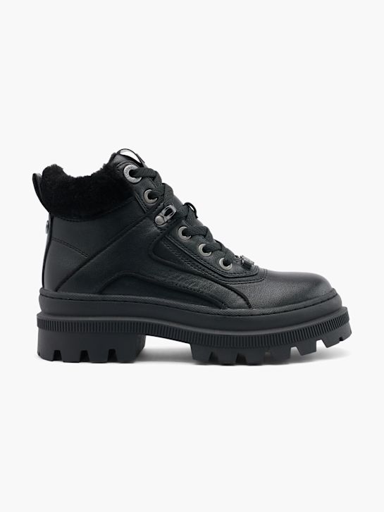 Buffalo Bottes à lacets Noir 44457 1