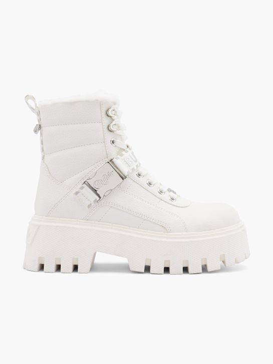 Buffalo Schnürboots Weiß 44458 1