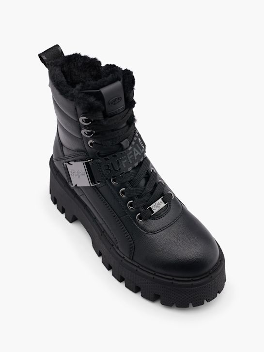 Buffalo Schnürboots Schwarz 44469 2