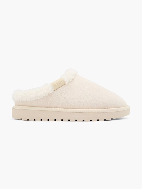 ESPRIT Plüsch-Hausschuh Beige 44846 1